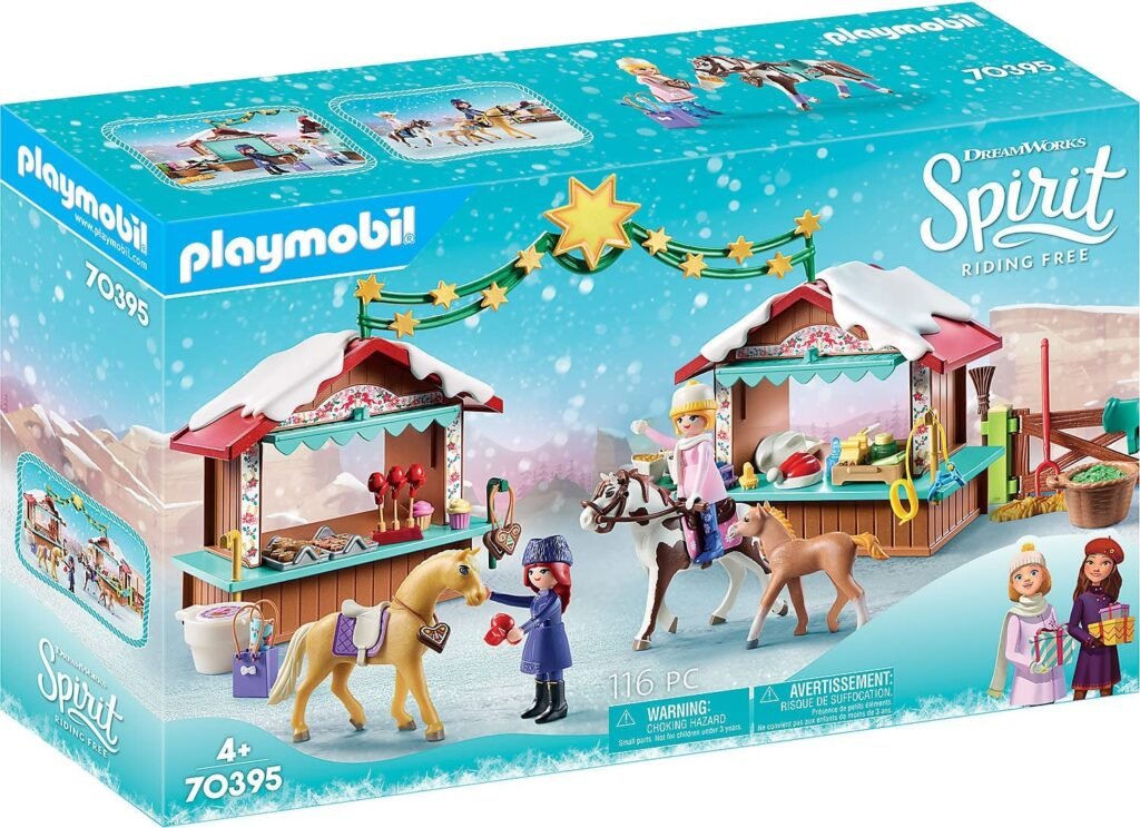 PLAYMOBIL DreamWorks Spirit 70395 Navidad en Miradero