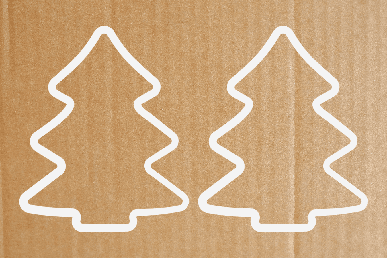 Cómo hacer un árbol de Navidad de cartón